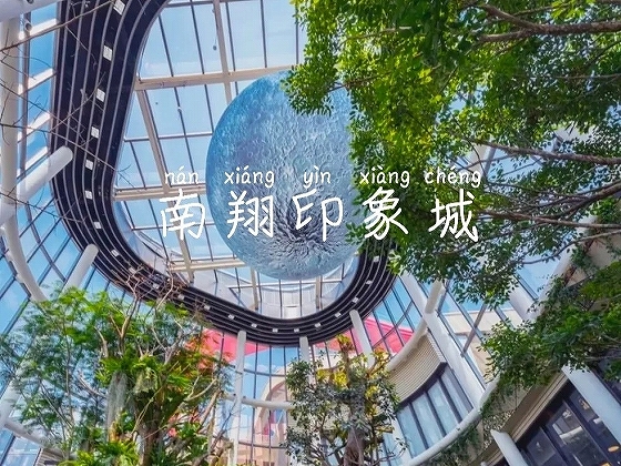上海南翔印象城MEGAは熱帯植物園を併設