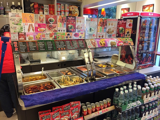台湾系コンビニチェーン「喜士多」（C-Store）は、中食の選択肢が豊富