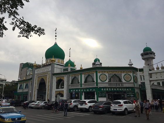 寧夏回族自治区で最大級のモスク「銀川南関清真大寺」