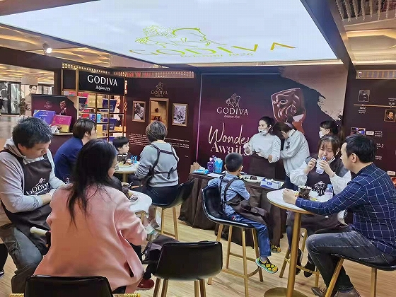高級チョコレートブランド「Godiva」はサムズクラブで体験イベントを実施