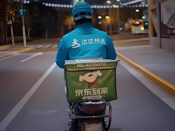 バイク便プラットフォームの「達達」（DADA） が京東の即配ECをバックアップ