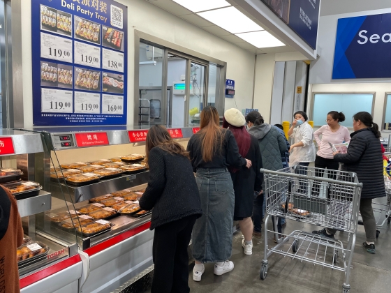 サムズクラブの人気商品「ローストチキン」