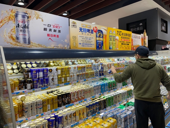 ビールの主要消費層は男性