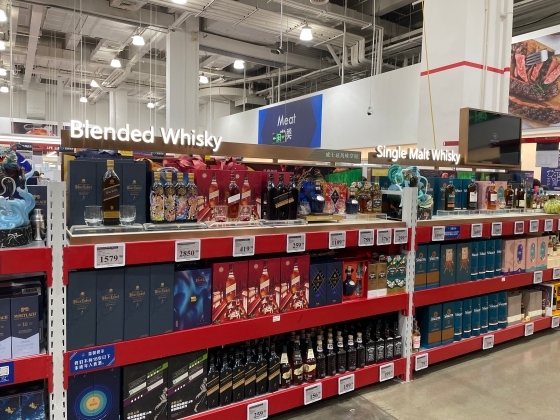 ウイスキーなど洋酒の消費層は一・二線級都市の中高所得層