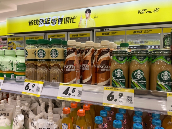 有名メーカー品を集客の目玉とする売り場